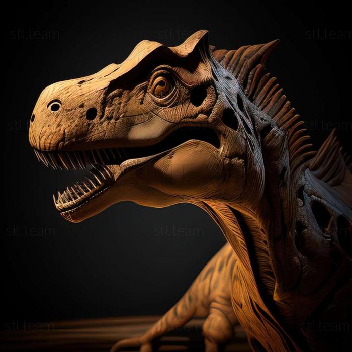 3D модель Пробрахилофозавр (STL)